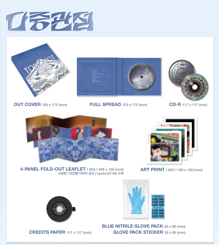 T.O.P - TOP SPOT - ANOTHER DIMENSION (1st Album) PHOTOBOOK