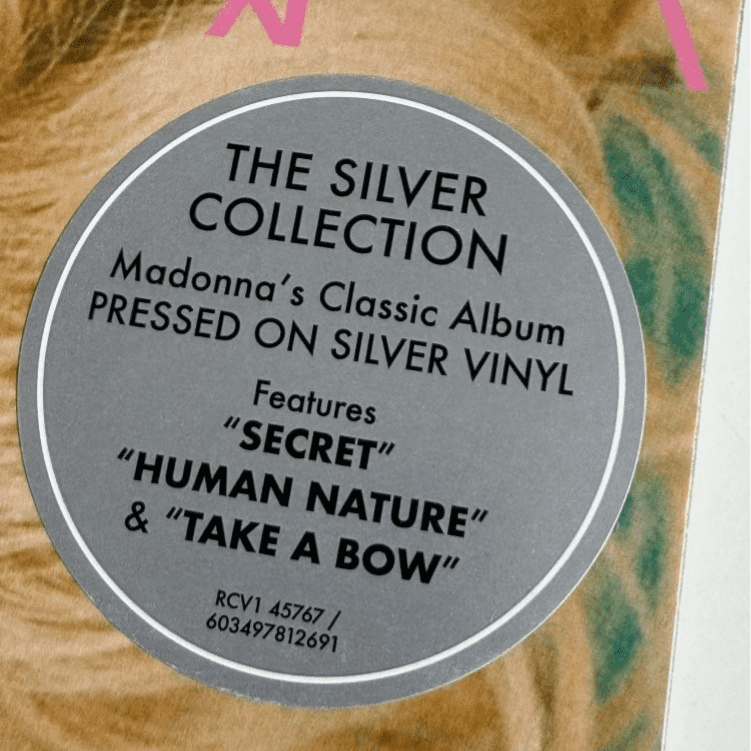 MADONNA - Bedtime Stories (The Silver Collection) VINILO