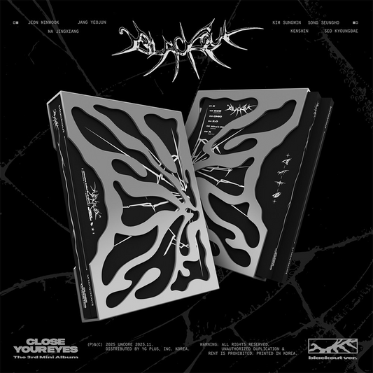 CLOSE YOUR EYES - BLACKOUT (The 3rd Mini Album) BLACKOUT Version