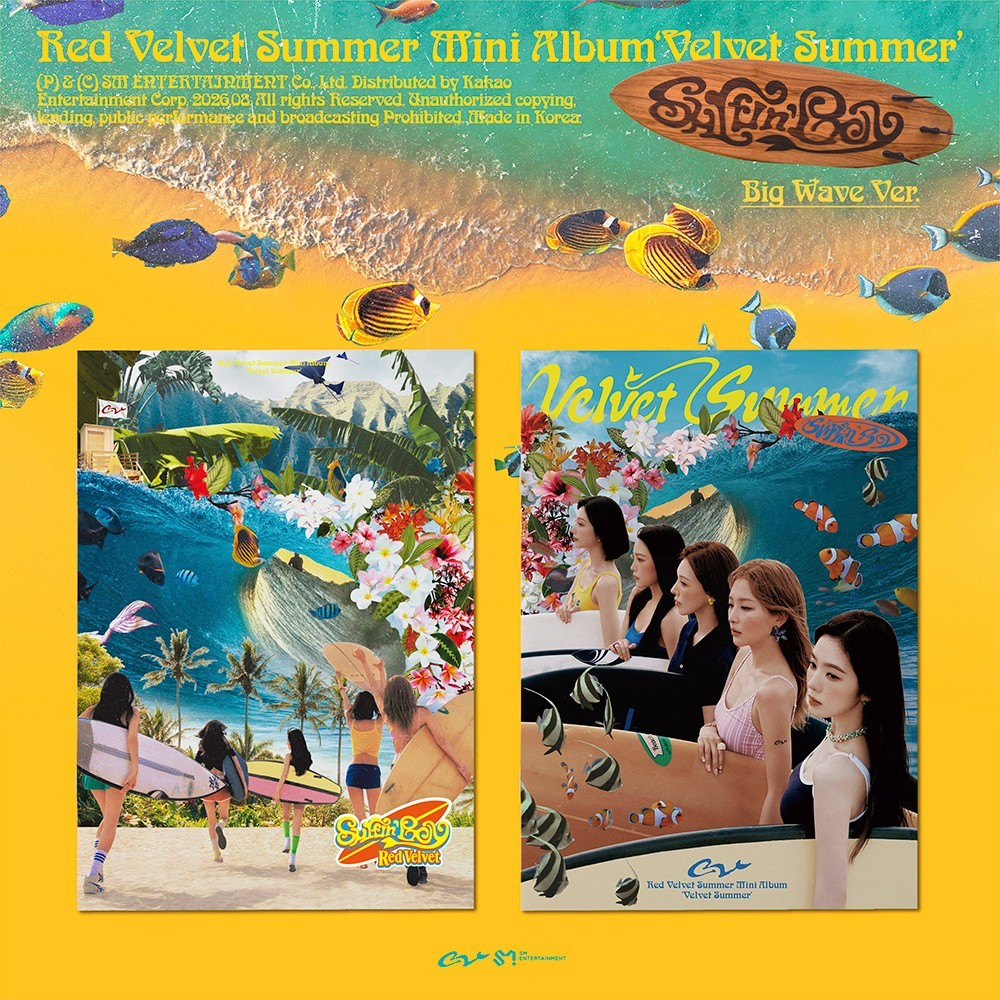 RED VELVET - VELVET SUMMER (SUMMER Mini Album) BIG WAVE