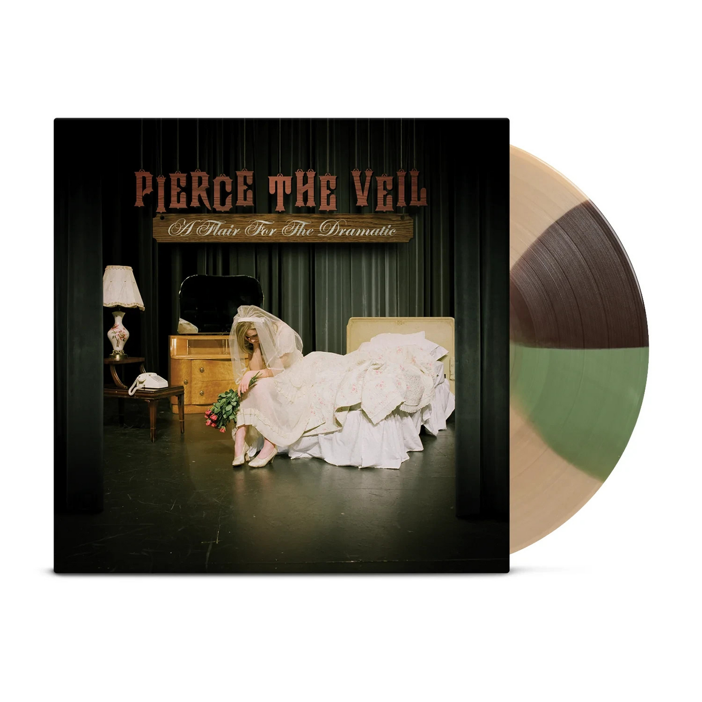 PIERCE THE VEIL - A Flair For The Dramatic VINILO Limitado OLIVE & BROWN TWISTER