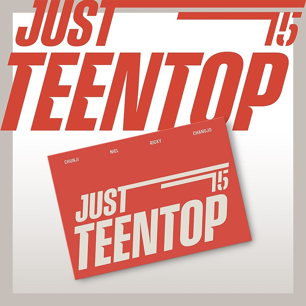TEEN TOP - JUST 15, JUST TEEN TOP (Mini Album) POCAALBUM MINI SLEEVE Version