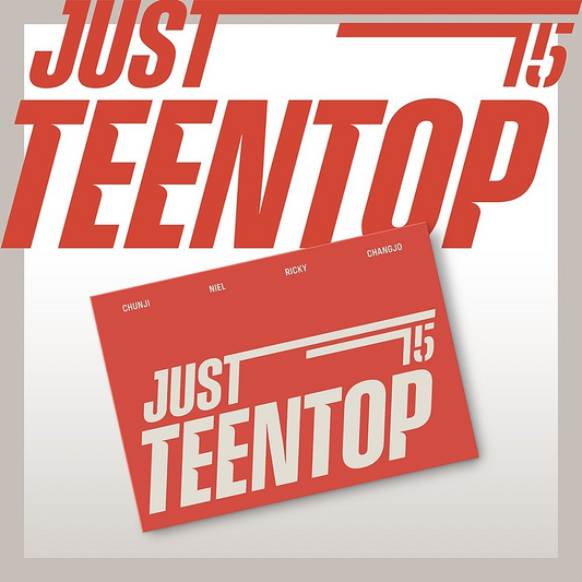 TEEN TOP - JUST 15, JUST TEEN TOP (Mini Album) POCAALBUM MINI SLEEVE Version