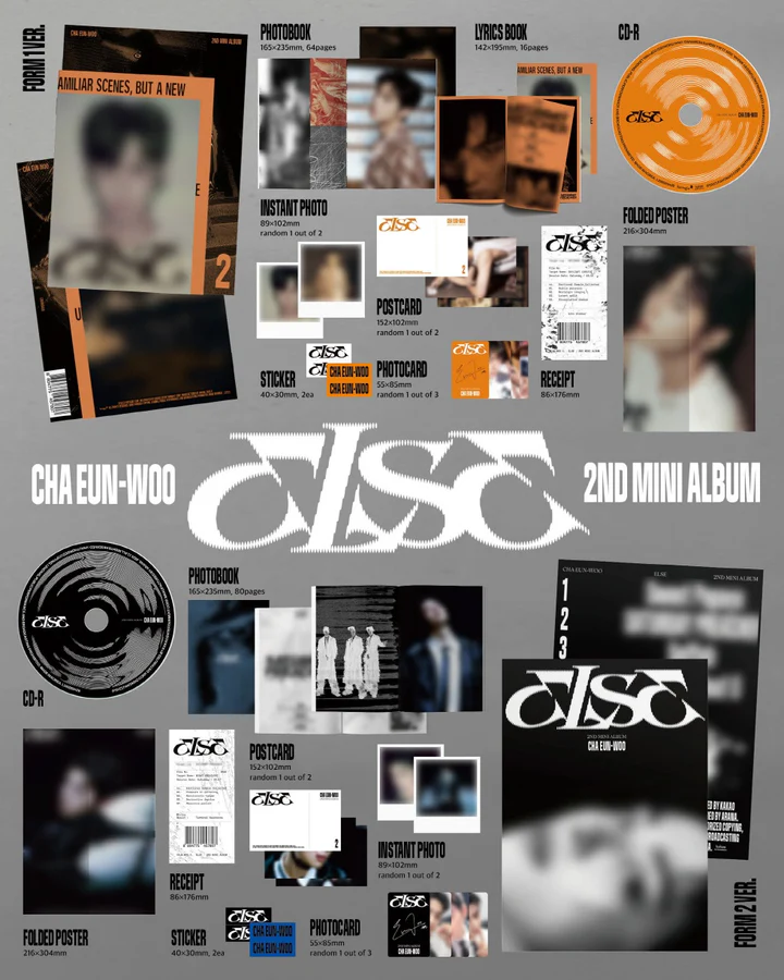 CHA EUN-WOO (ASTRO) - ELSE (2nd Mini Album)