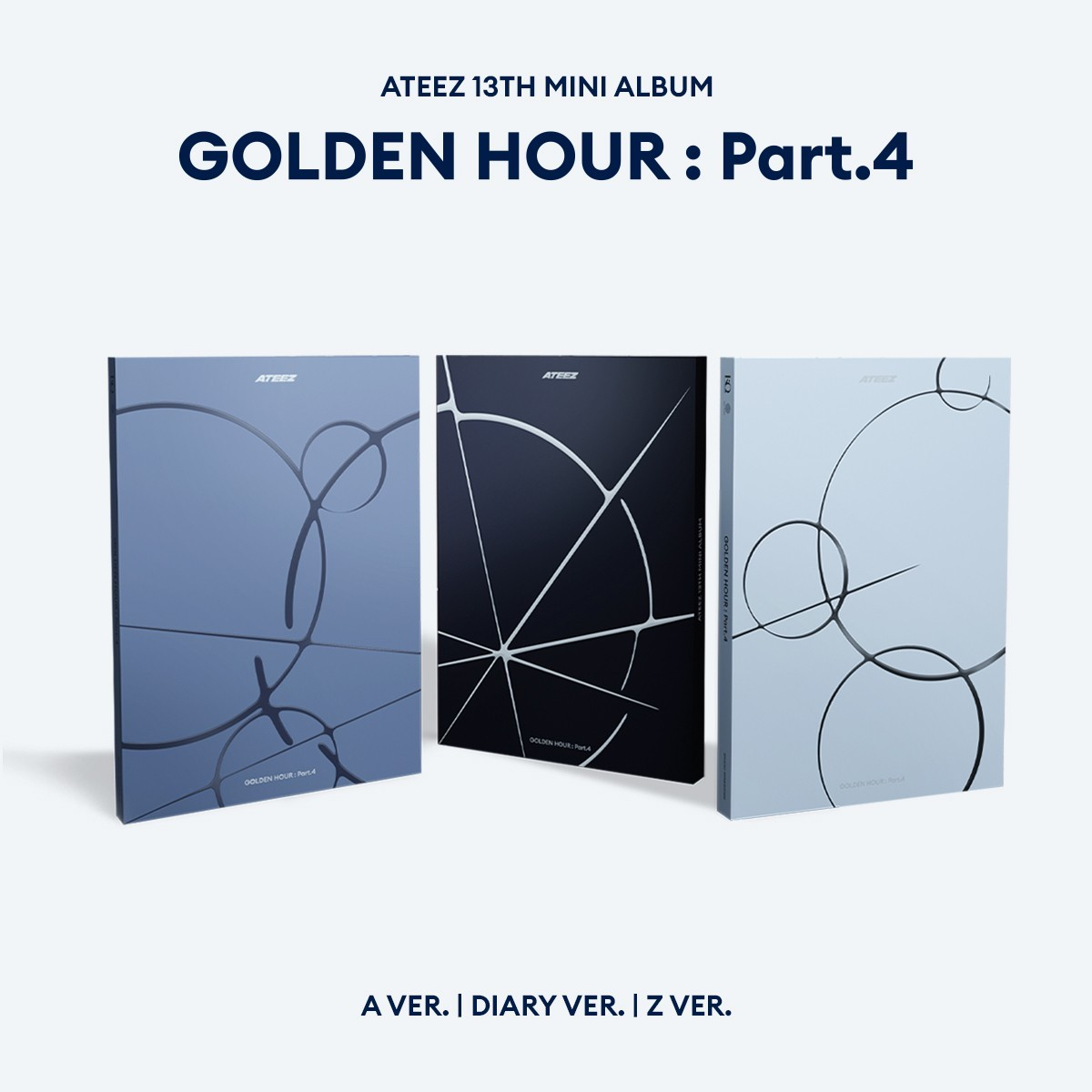ATEEZ - GOLDEN HOUR : PART.4 (13th Mini Album)