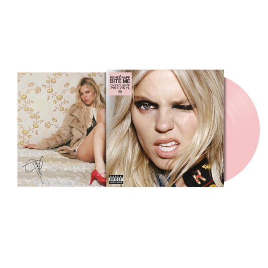 RENEÉ RAPP - Bite me VINILO AUTOGRAFIADO (Baby Pink Alt Cover)