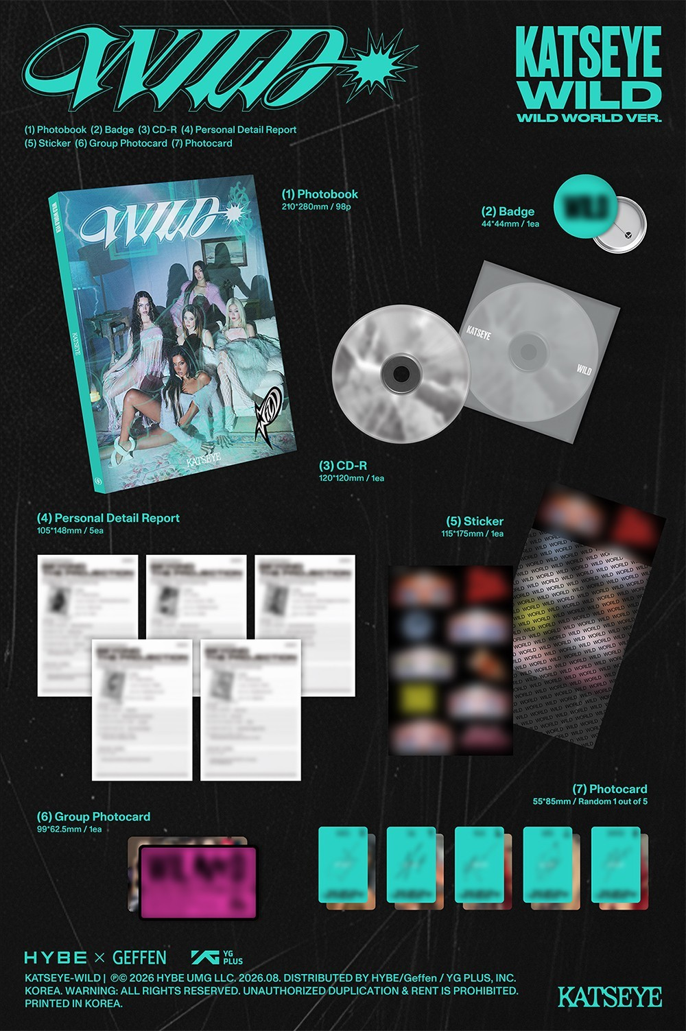 [PRE-VENTA] KATSEYE - WILD