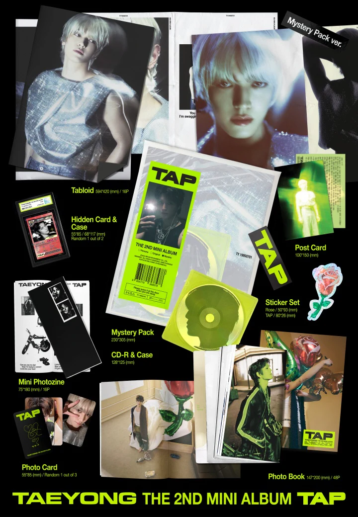 TAEYONG (NCT) - TAP (2nd Mini Album) MYSTERY PACK