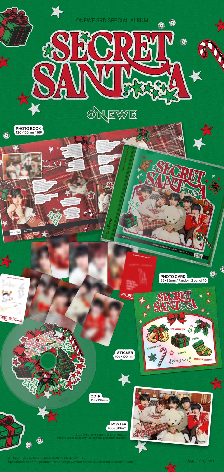 ONEWE - SECRET SANTA (3rd Special Album)