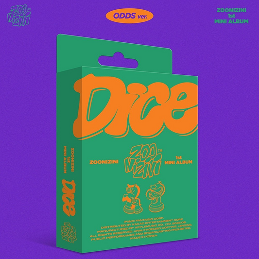 ZOONIZINI (ASTRO) - DICE (1st Mini Album) META ODDS Version