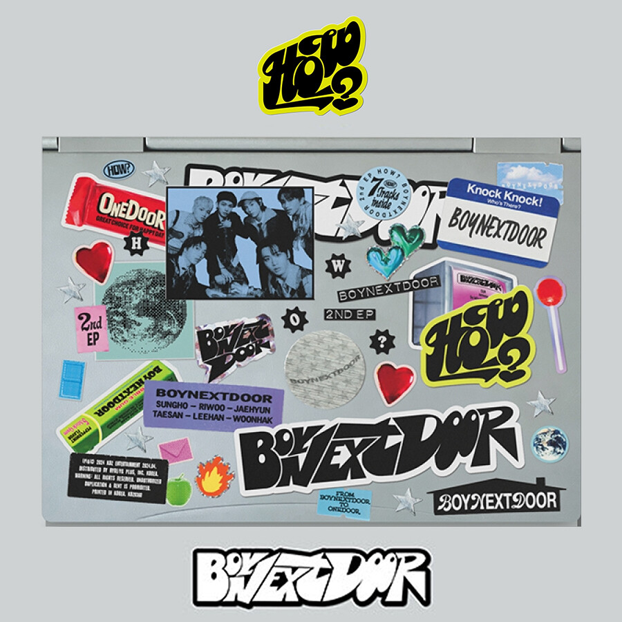BOYNEXTDOOR - HOW? (2nd EP Album) STICKER VER.