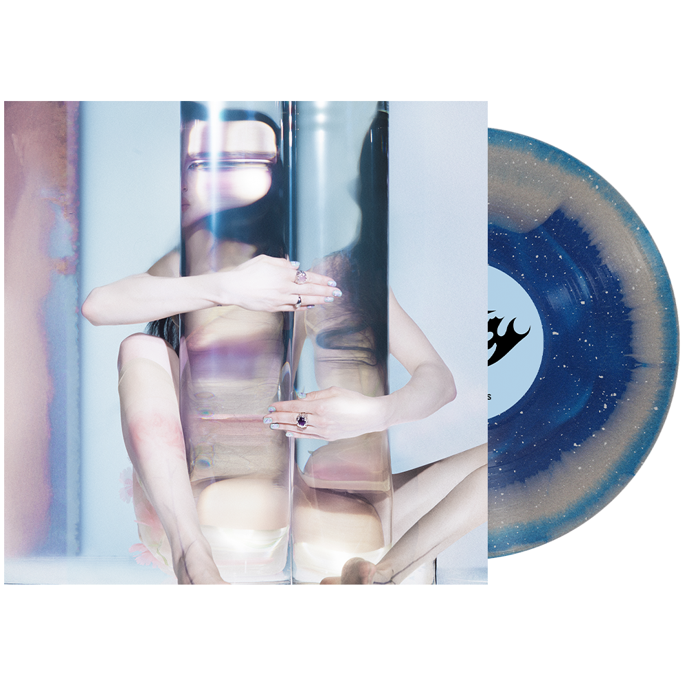 POPPY - Empty Hands VINILO Blue & Silver w/ Glitter