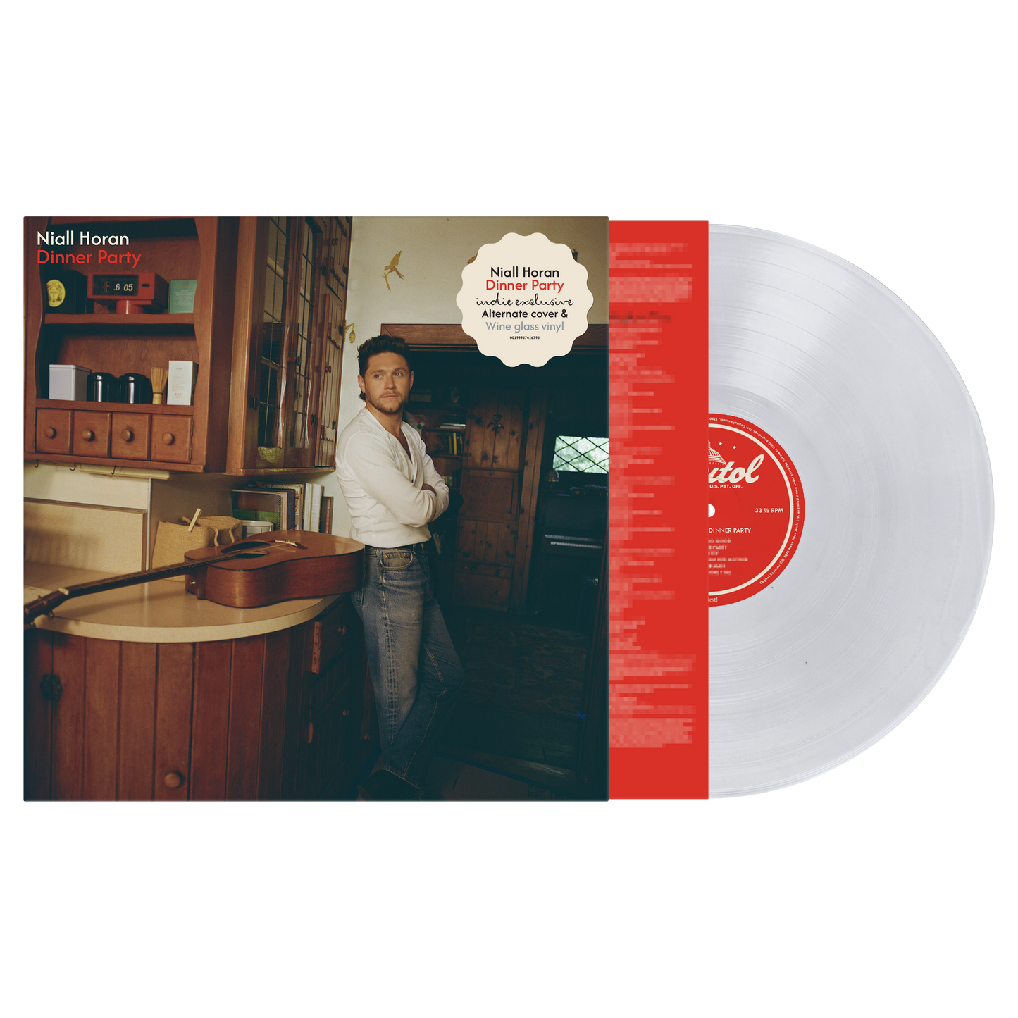 NIALL HORAN- Dinner Party VINILO Indie Exclusive (Wine Glass Clear)