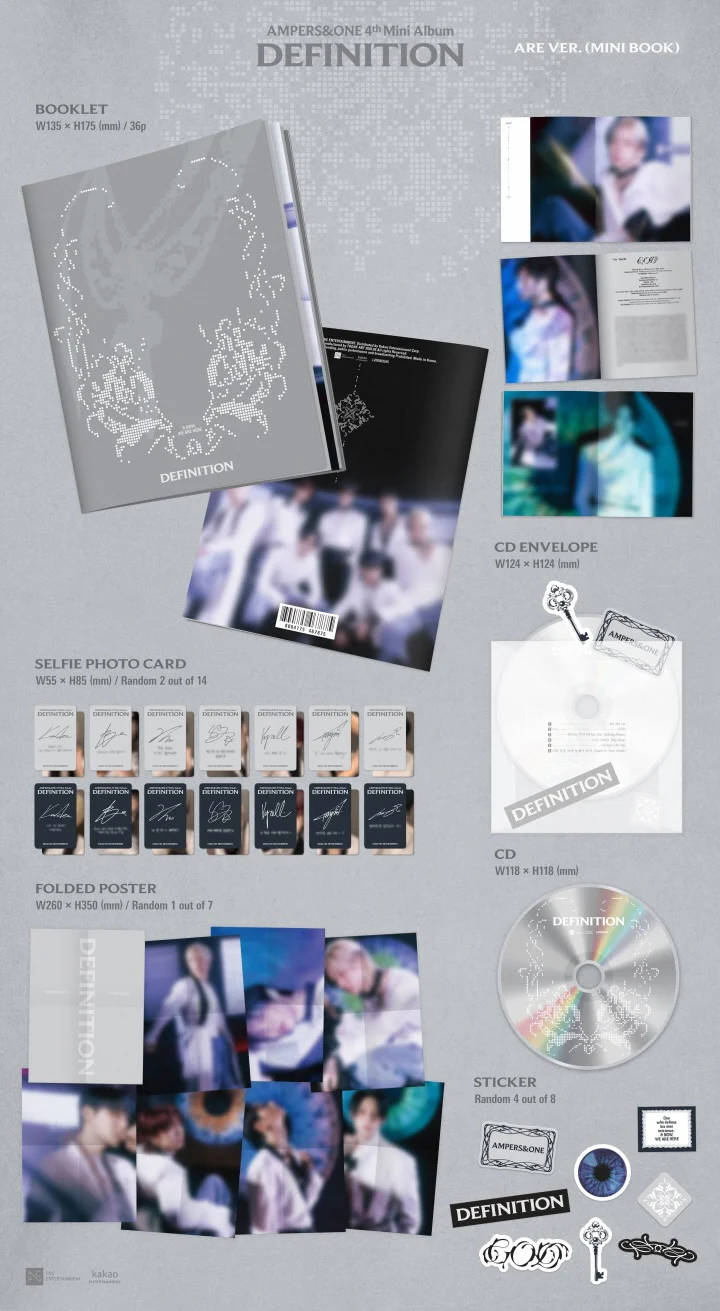 AMPERS&ONE - DEFINITION (4th Mini Album) ARE Version