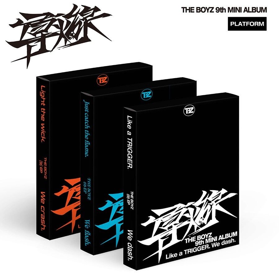 THE BOYZ - TRIGGER / 導火線 (도화선) (9th Mini Album) PLATFORM