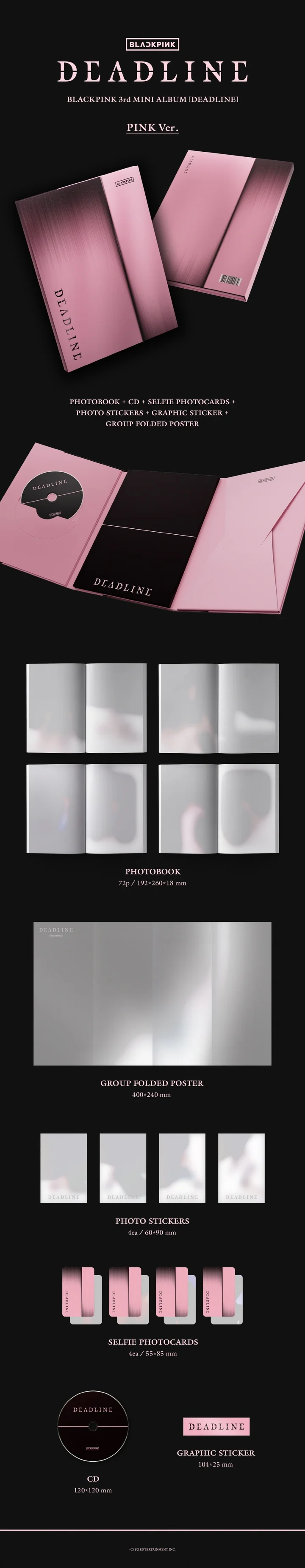 [PRE-ORDEN] BLACKPINK - DEADLINE (3rd Mini Album)