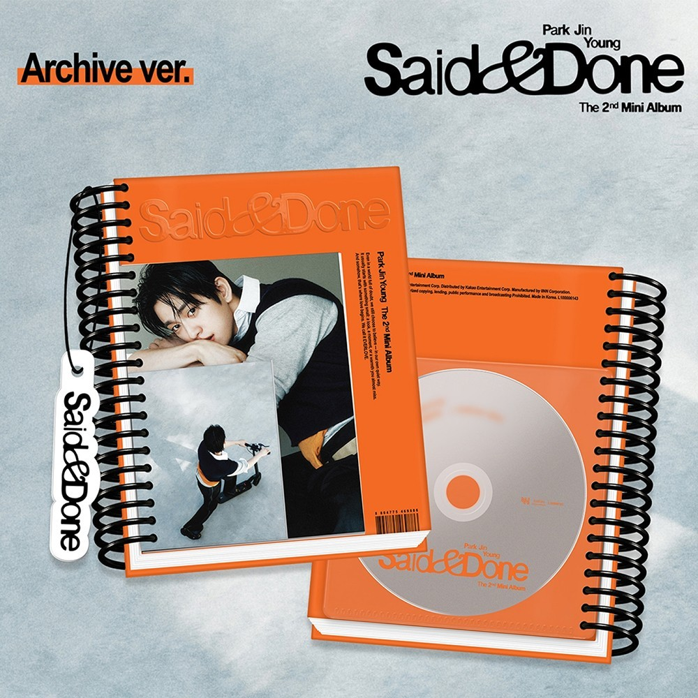 PARK JINYOUNG (GOT7) - SAID & DONE (2nd Mini Album) ARCHIVE