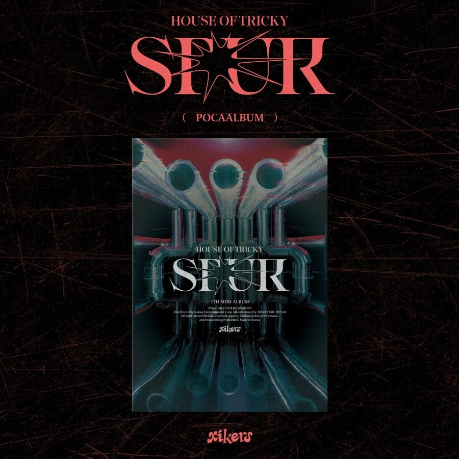 XIKERS - HOUSE OF TRICKY : SPUR (5th Mini Album) POCAALBUM Version