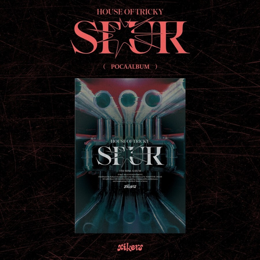 XIKERS - HOUSE OF TRICKY : SPUR (5th Mini Album) POCAALBUM Version