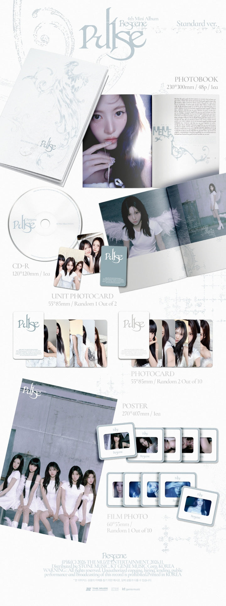 [PRE-VENTA] RESCENE - PULSE (4th Mini Album) STANDARD