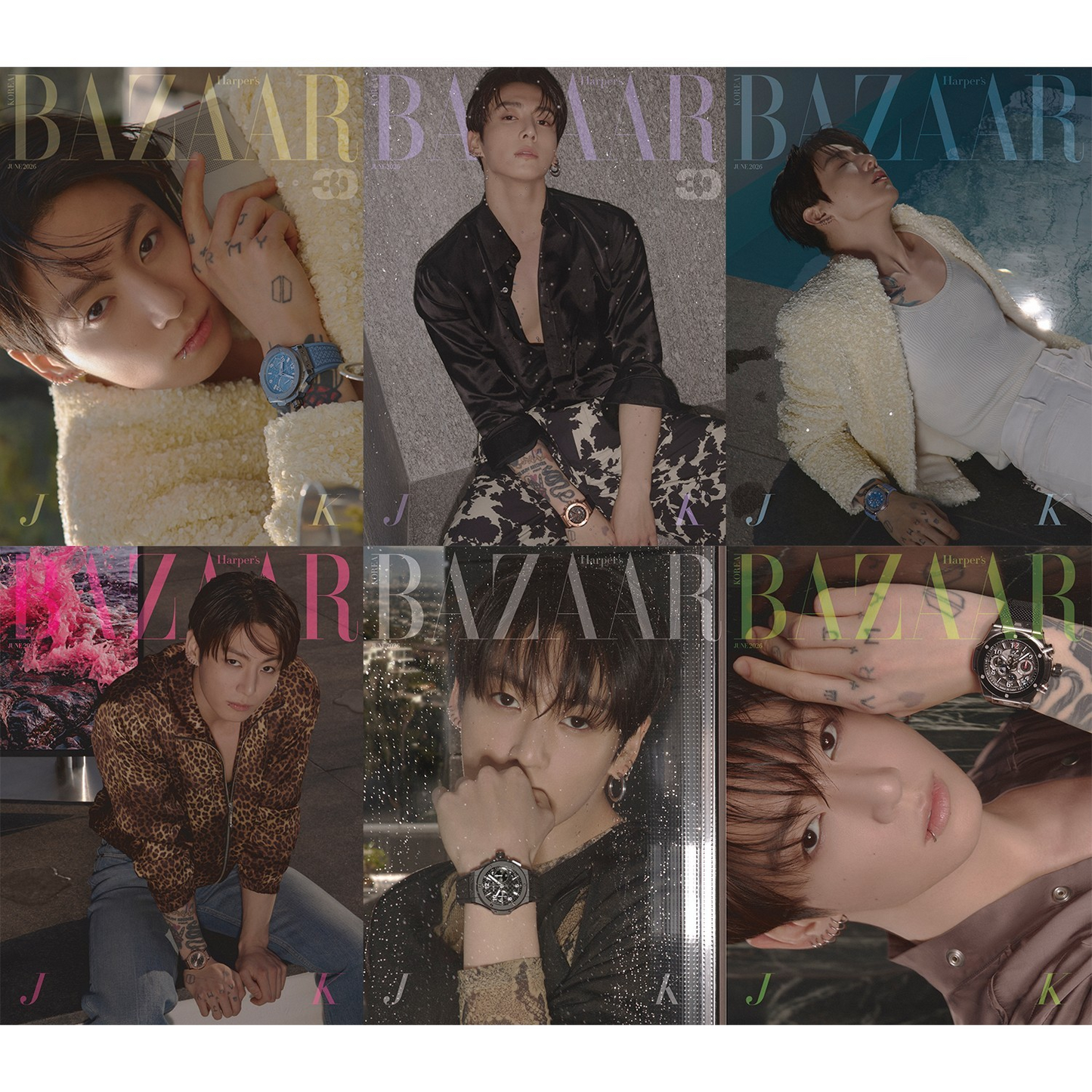 [PRE-ORDEN] JUNGKOOK Cover HARPER'S BAZAAR Magazine Junio 2026