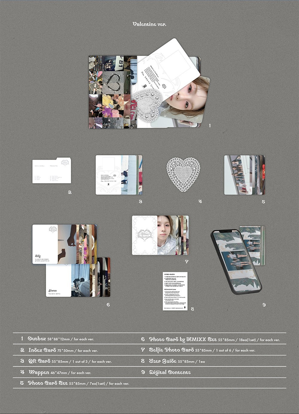 NMIXX - BLUE VALENTINE PLATFORM ALBUM POCAALBUM