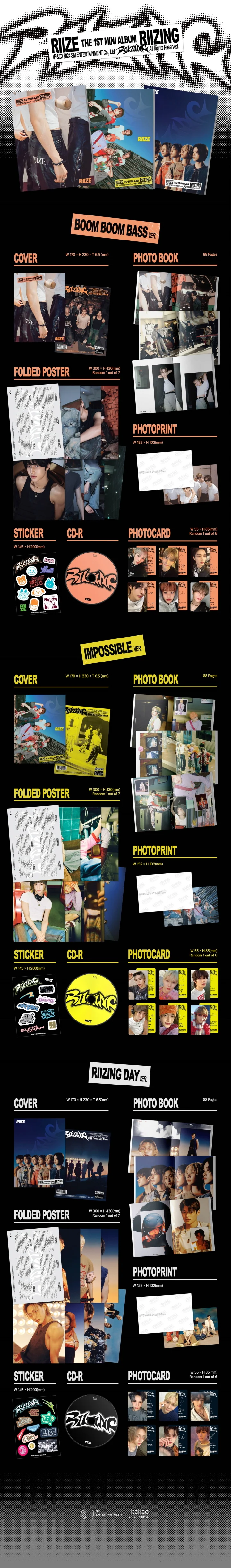 RIIZE - Riizing (1st Mini Album) PHOTOBOOK