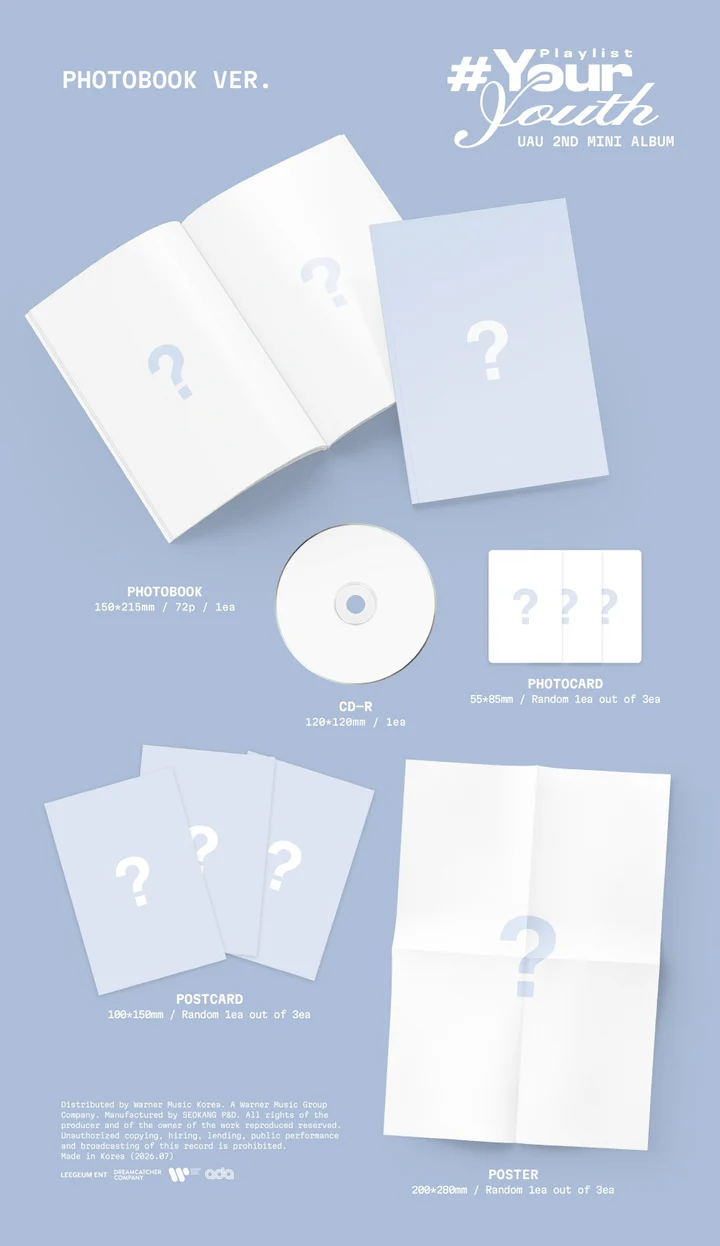 [PRE-ORDEN] UAU (DREAMCATCHER) - PLAYLIST #YOUR YOUTH (2nd Mini Album) PHOTOBOOK