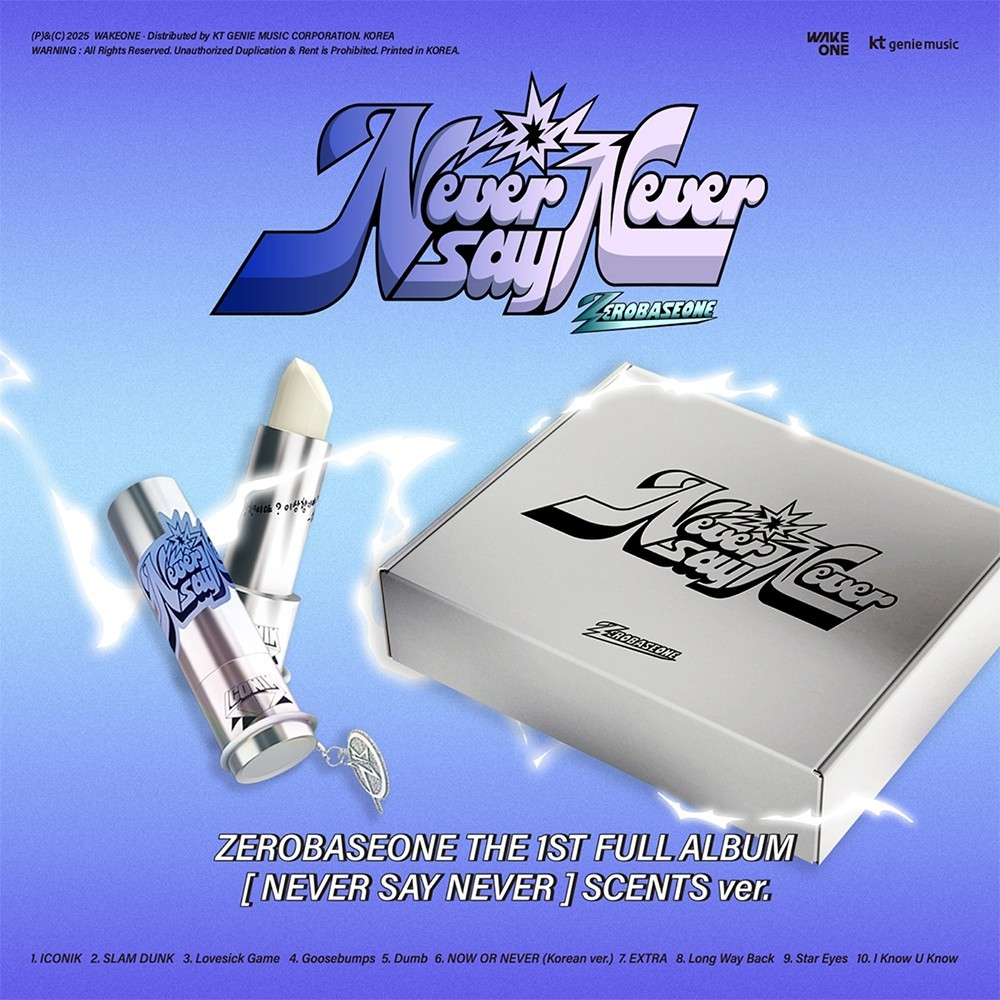 ZEROBASEONE - NEVER SAY NEVER (1st Album) SCENTS Version