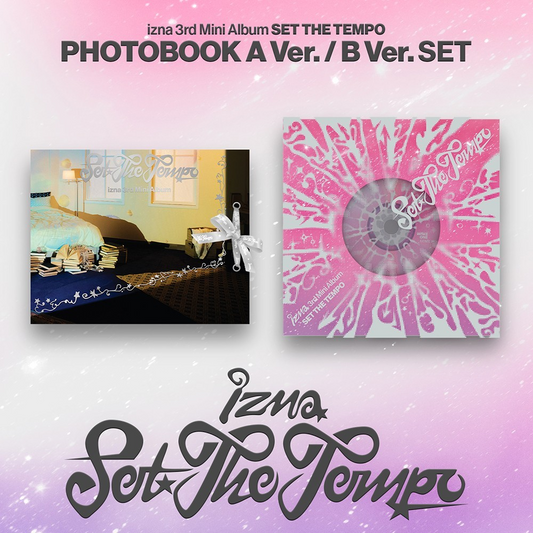 [PRE-ORDEN] IZNA - SET THE TEMPO (3rd Mini Album) PHOTOBOOK