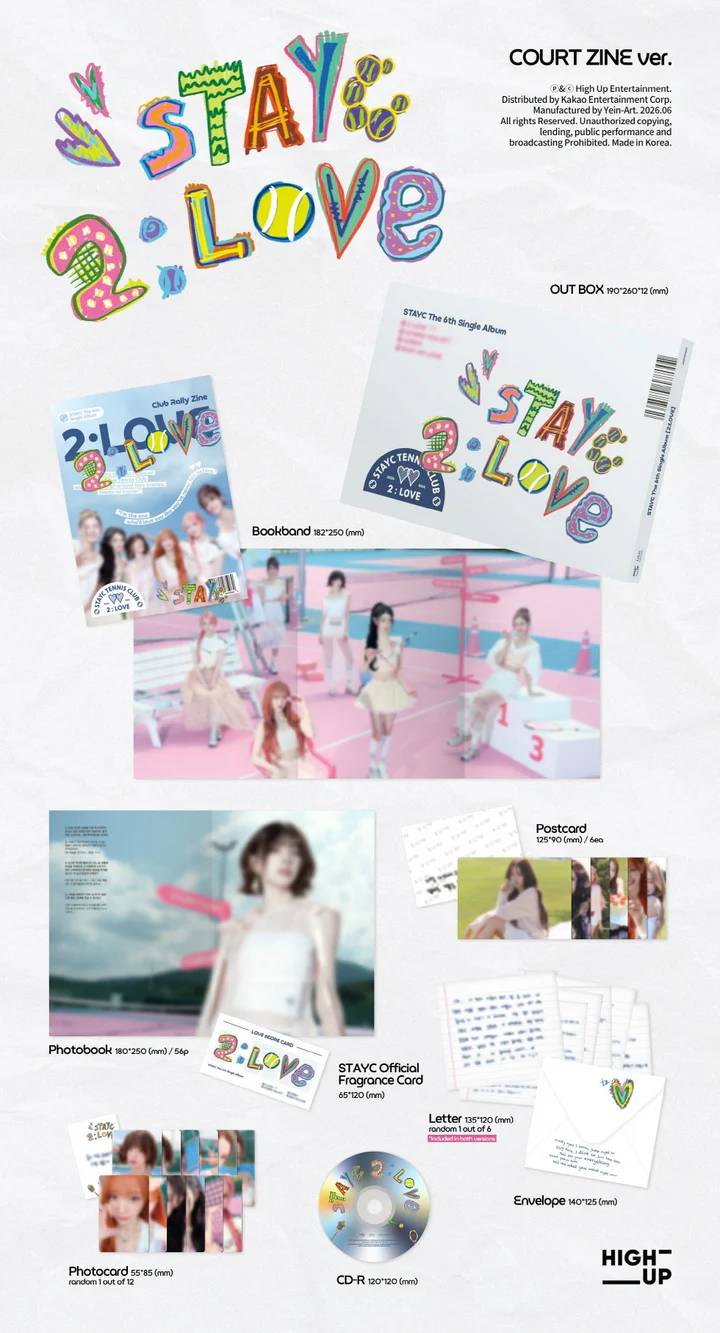 STAYC - 2:LOVE (6th Single Album)