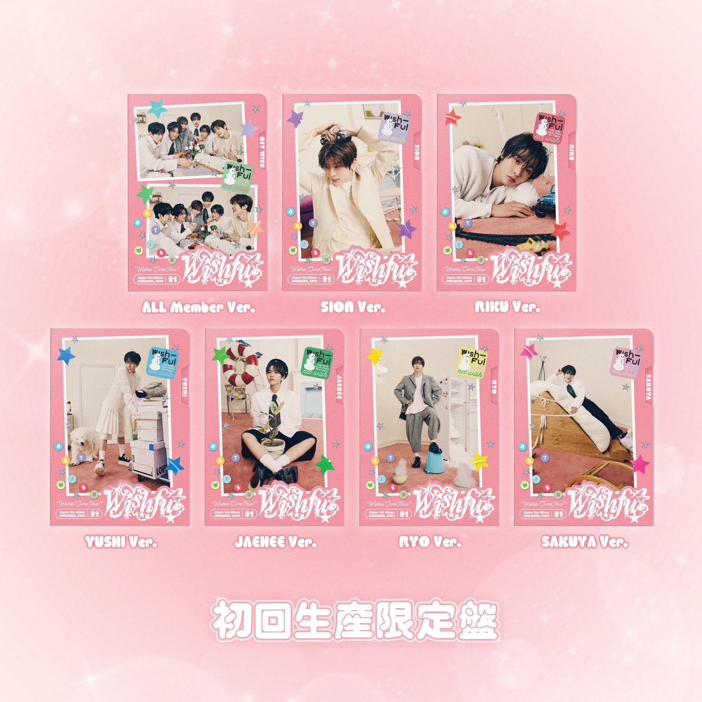 NCT WISH - WISHFUL (Japan 1st Album) LIMITED Edition