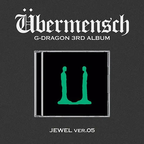 G-DRAGON (BIGBANG) - ÜBERMENSCH (3rd Album) JEWEL CASE VER. INTERNACIONAL