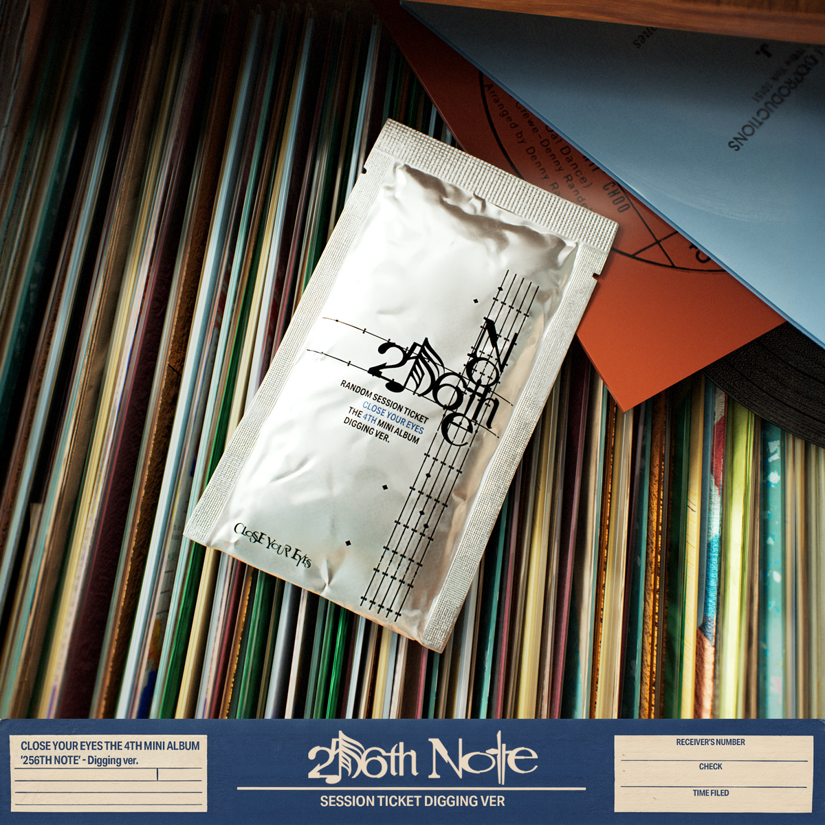 [PRE-VENTA] CLOSE YOUR EYES - 256TH NOTE (4th Mini Album) DIGGING