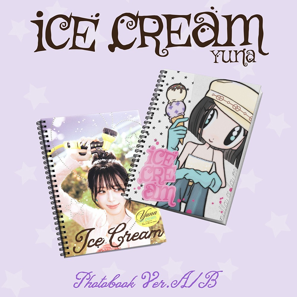 YUNA (ITZY) - ICE CREAM (1st Mini Album) PHOTOBOOK Version