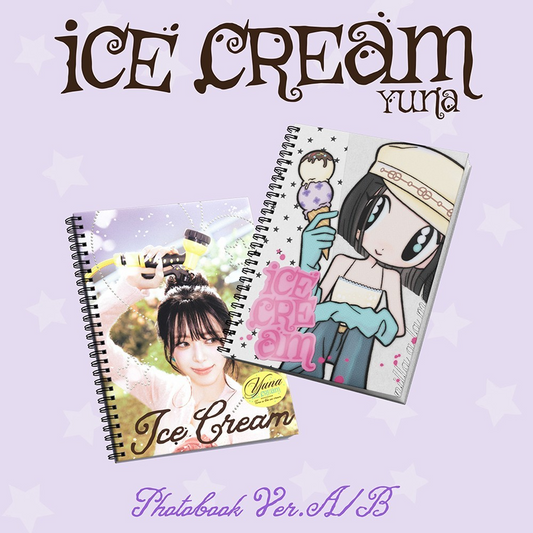 YUNA (ITZY) - ICE CREAM (1st Mini Album) PHOTOBOOK Version