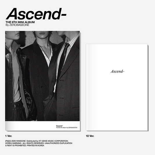 ZEROBASEONE - ASCEND- (6th Mini Album)