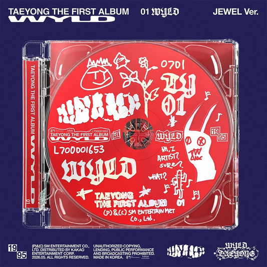 TAEYONG (NCT) - WYLD] (1st Album) JEWEL CASE