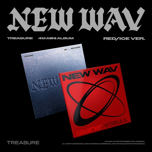 [PRE-ORDEN] TREASURE - NEW WAV (4th Mini Album)