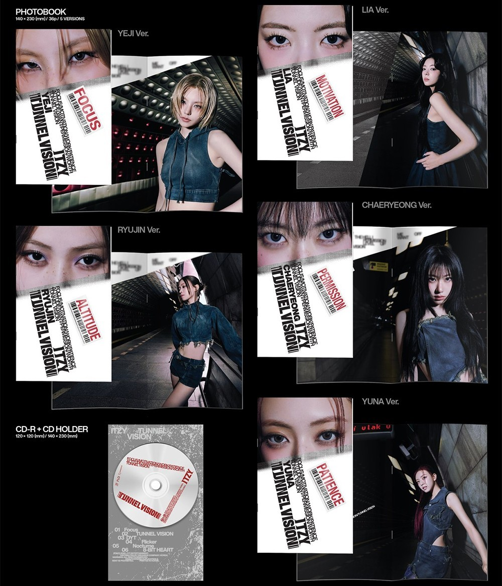 ITZY - TUNNEL VISION MEMBER
