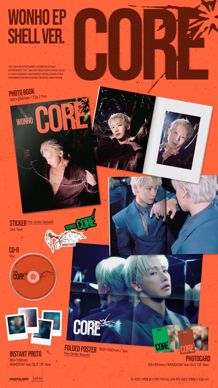 WONHO - CORE EP Album
