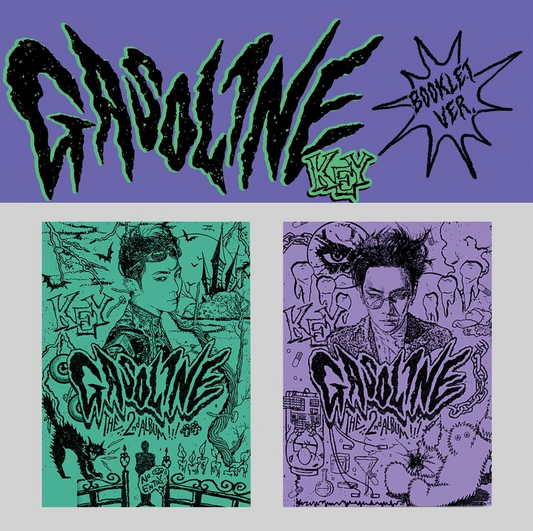 KEY (SHINEE) - Gasoline (2nd Album) BOOKLET Version