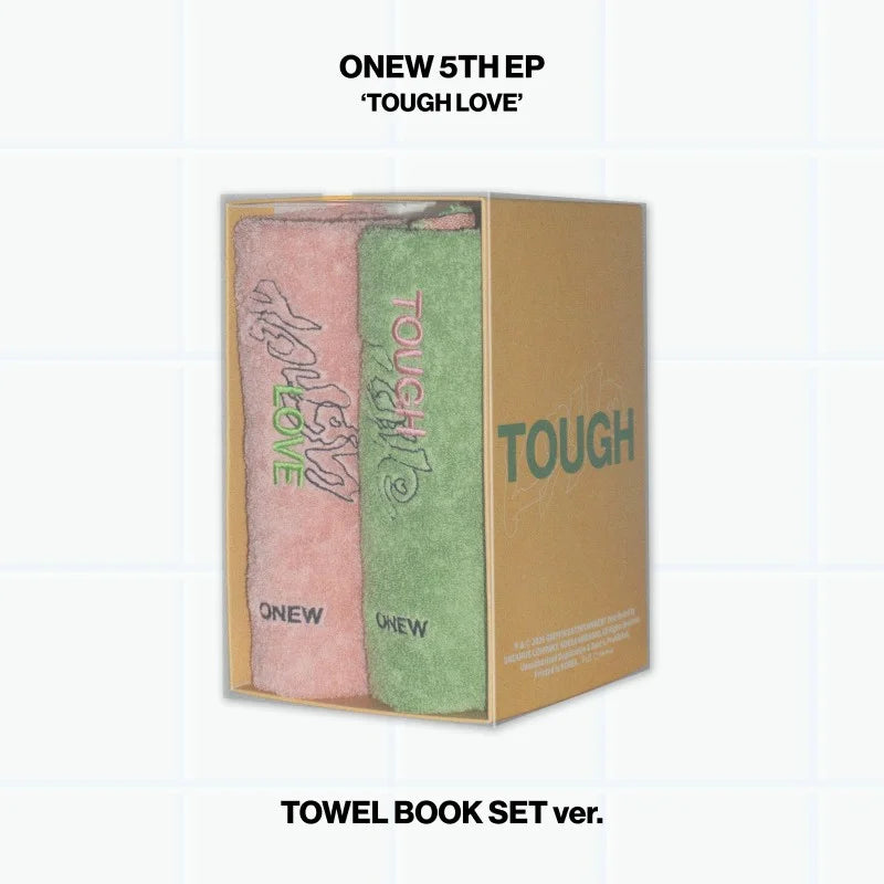 ONEW (SHINEE) - TOUGH LOVE (5th Mini Album) TOWEL BOOK Version