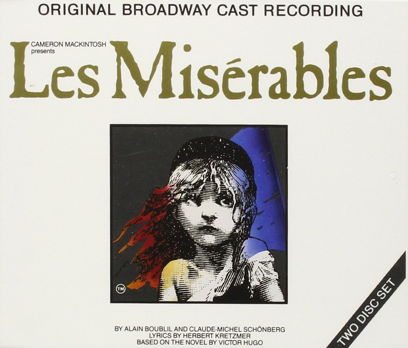ORIGINAL BROADWAY CAST RECORDING - Les Misérables CD