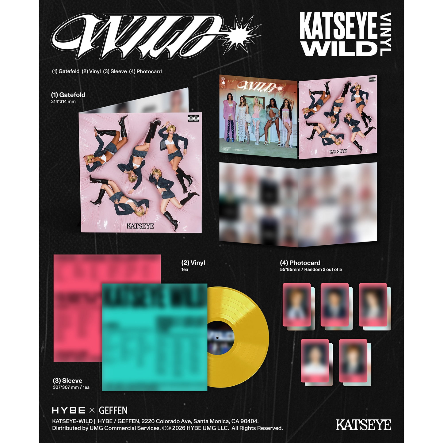 KATSEYE - WILD VINILO (Walmart Exclusive)