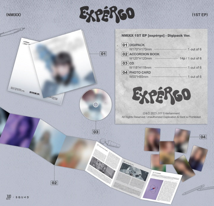 NMIXX - EXPERGO DIGIPACK