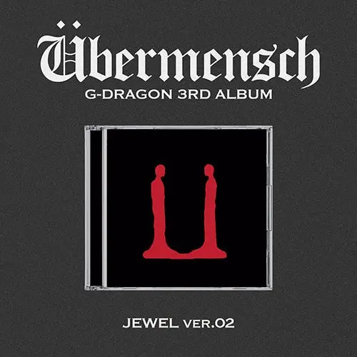 G-DRAGON (BIGBANG) - ÜBERMENSCH (3rd Album) JEWEL CASE VER. INTERNACIONAL
