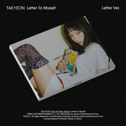 TAEYEON - Letter To Myself (6th Mini Album) LETTER Version