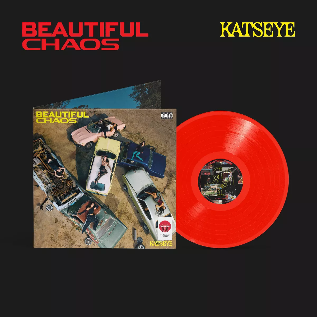 KATSEYE - BEAUTIFUL CHAOS VINILO (Target Exclusive)