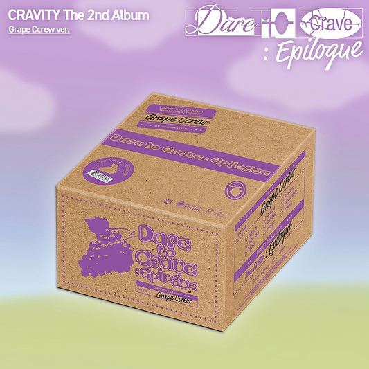 CRAVITY - DARE TO CRAVE : EPILOGUE (2nd Album) GRAPE CREW Limited Version